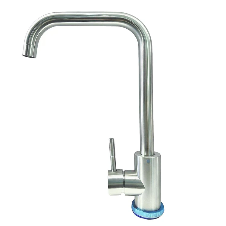 Napa Sampeyan Kudu Milih Kran Dapur Mixer Gooseneck Brushed kanggo Pawon Modern