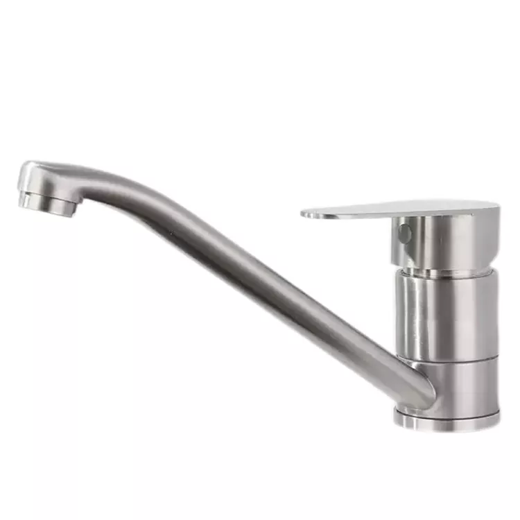 360 ° Rotating Elongated Spout Kanggo Banyu Panas Lan Dingin