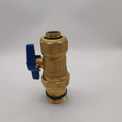 Kuningan Compression Joint Ball Valve