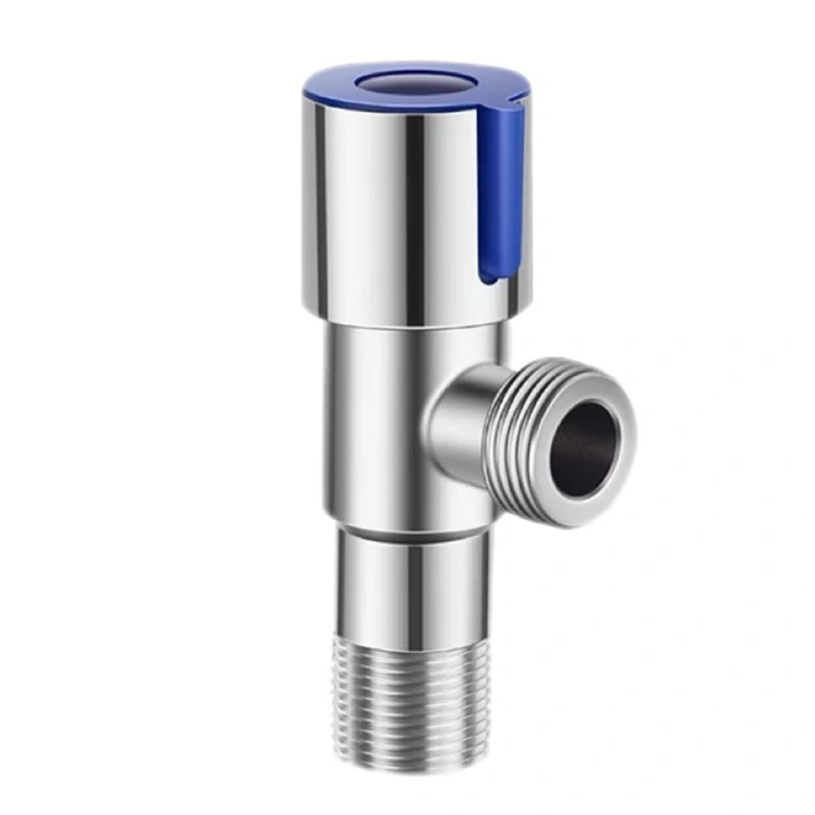 Disikat Blue Handle Angle Stop Valve