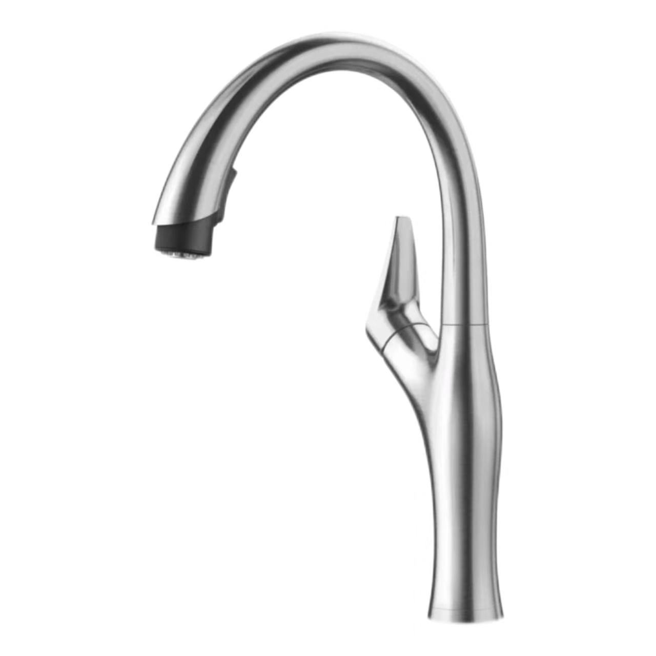 Disikat Stainless Steel Streamlined Gooseneck Kran Tarik-Metu