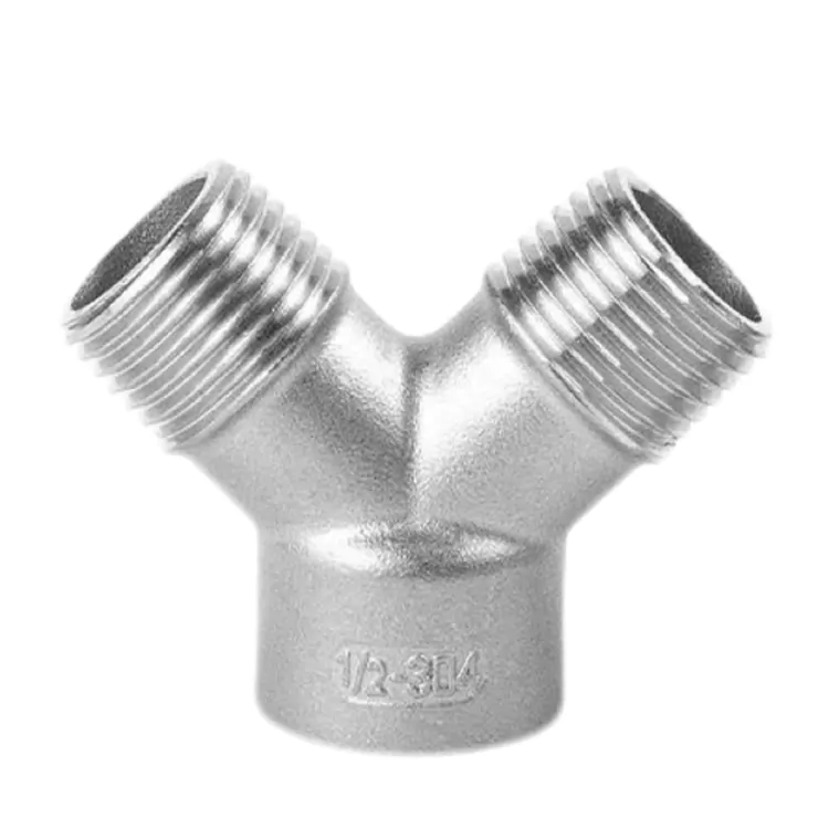 Tee Pipa Tipe Y BSP Stainless Steel Wanita-Wanita-Pria