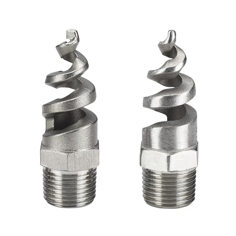 Nozzle spiral kerucut