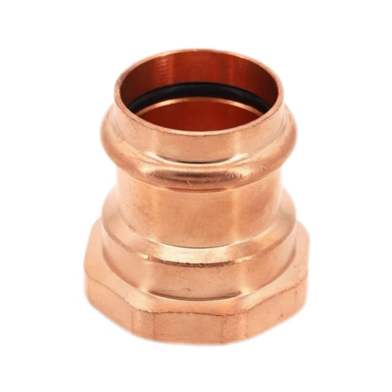 Pencet kaping pindho Adaptor Lurus Utas Wanita
