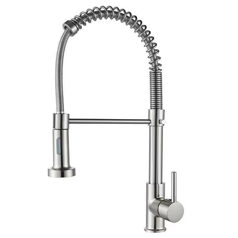 Pawon Spring Universal Rotating Panas Lan Dingin Faucet Pawon Spring Universal Rotating Panas Lan Dingin Faucet
