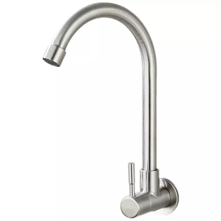 Kitchen Wall-dipasang Single Cooling Pipa Bend Cilik Kitchen Wall-dipasang Single Cooling Pipa Bend Cilik