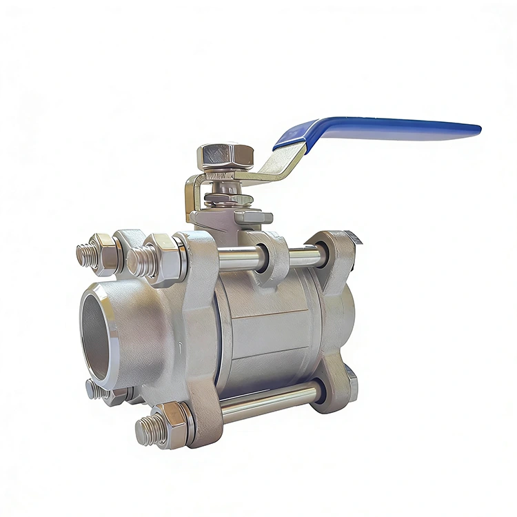 PN16 3PC Soket Weld Ball Valve