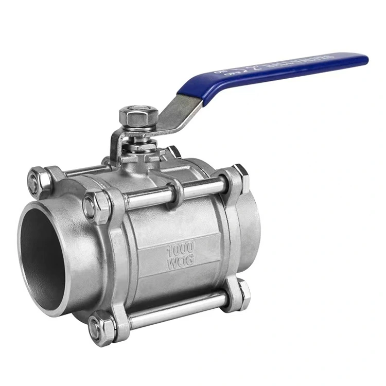 Cepet-Instal Telpon 3PC Butt-Weld Ball Valve