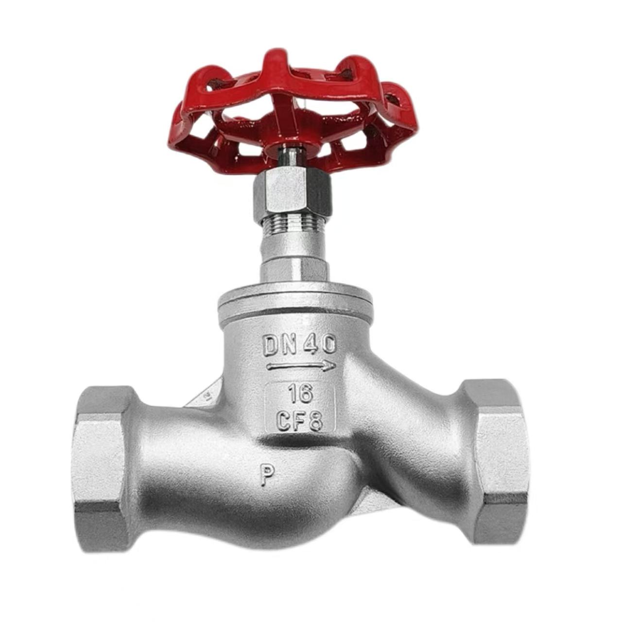 S Tipe Utas Pola Angle Globe Valve