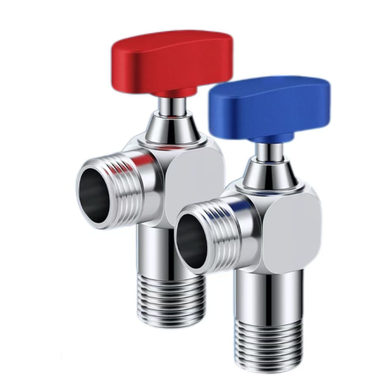 T-Nangani Abang Lan Biru Mbedakake Angle Valve T-Nangani Abang Lan Biru Mbedakake Angle Valve