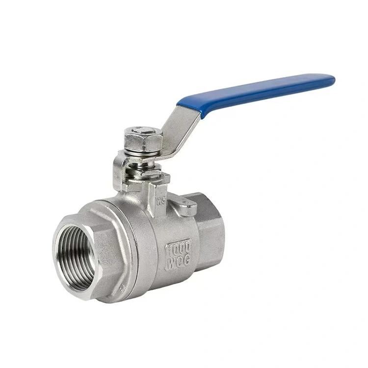 Two-Piece Ball Valve kanggo Penyetor banyu